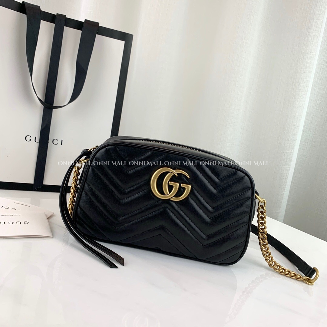 구찌 마몬트 마틀라세 카메라백