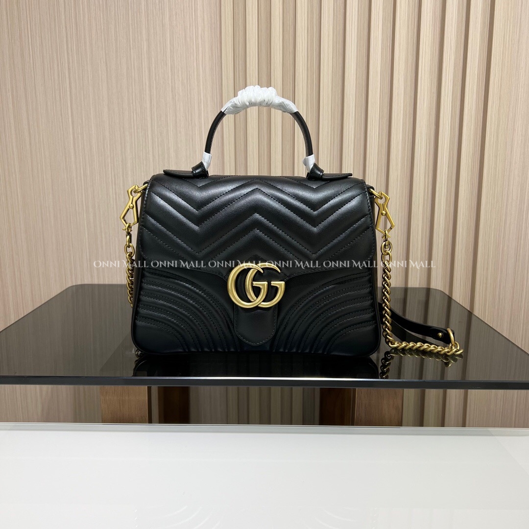 구찌 마몬트 마틀라세 핸드백