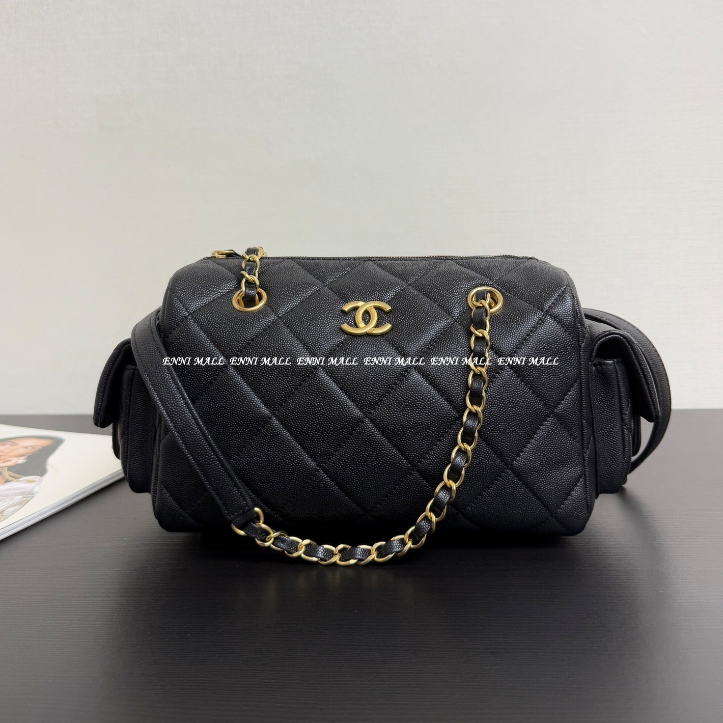 샤넬 25k 볼링백