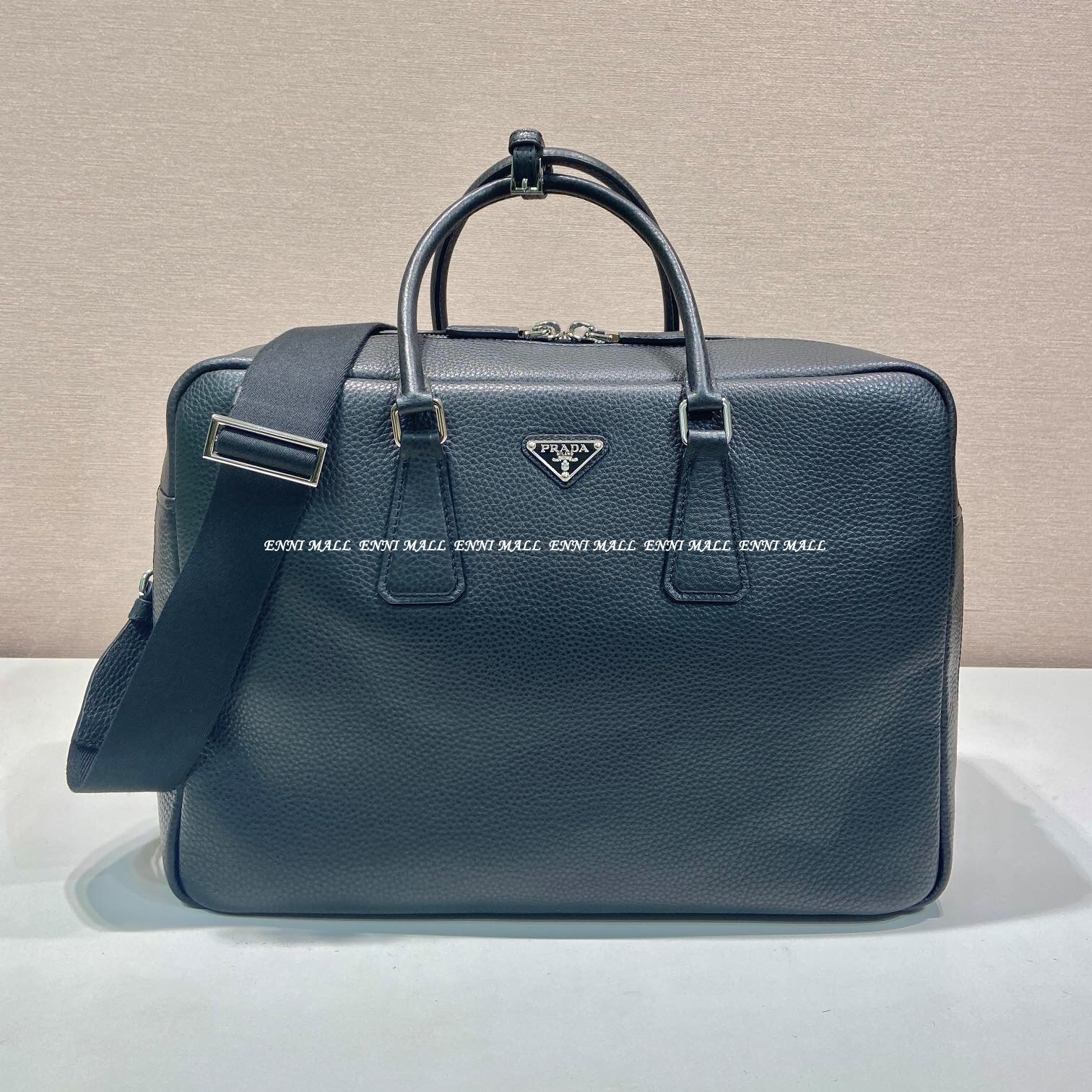 프라다 가죽 토트백 (40cm)