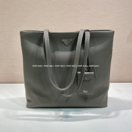 프라다 가죽 토트백 (38cm)