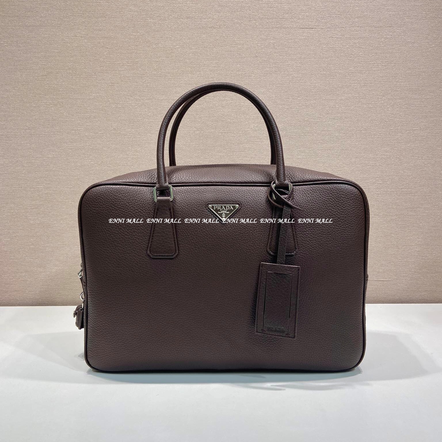 프라다 가죽 토트백 (40cm)