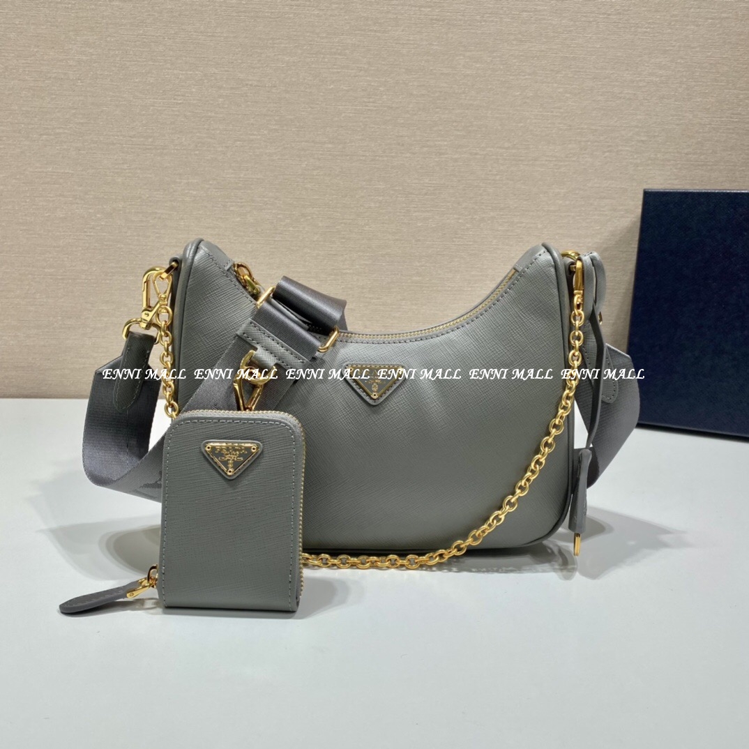 프라다 가죽 호보백