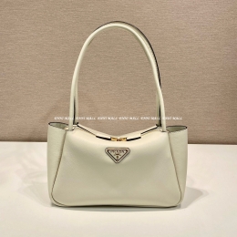 프라다 가죽 숄더백 (28cm)