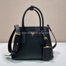 프라다 가죽 핸드백 (25cm)